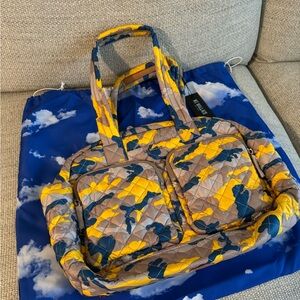 NWT MZ Wallace Nik Duffel Bag in Spring Camo — NEW with Tags